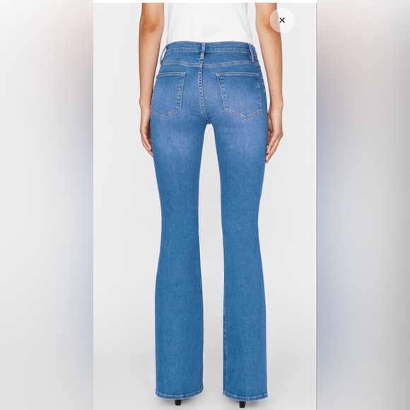 Frame Le High Flare Leg Jeans- Sz 25 - Picture 4 of 9